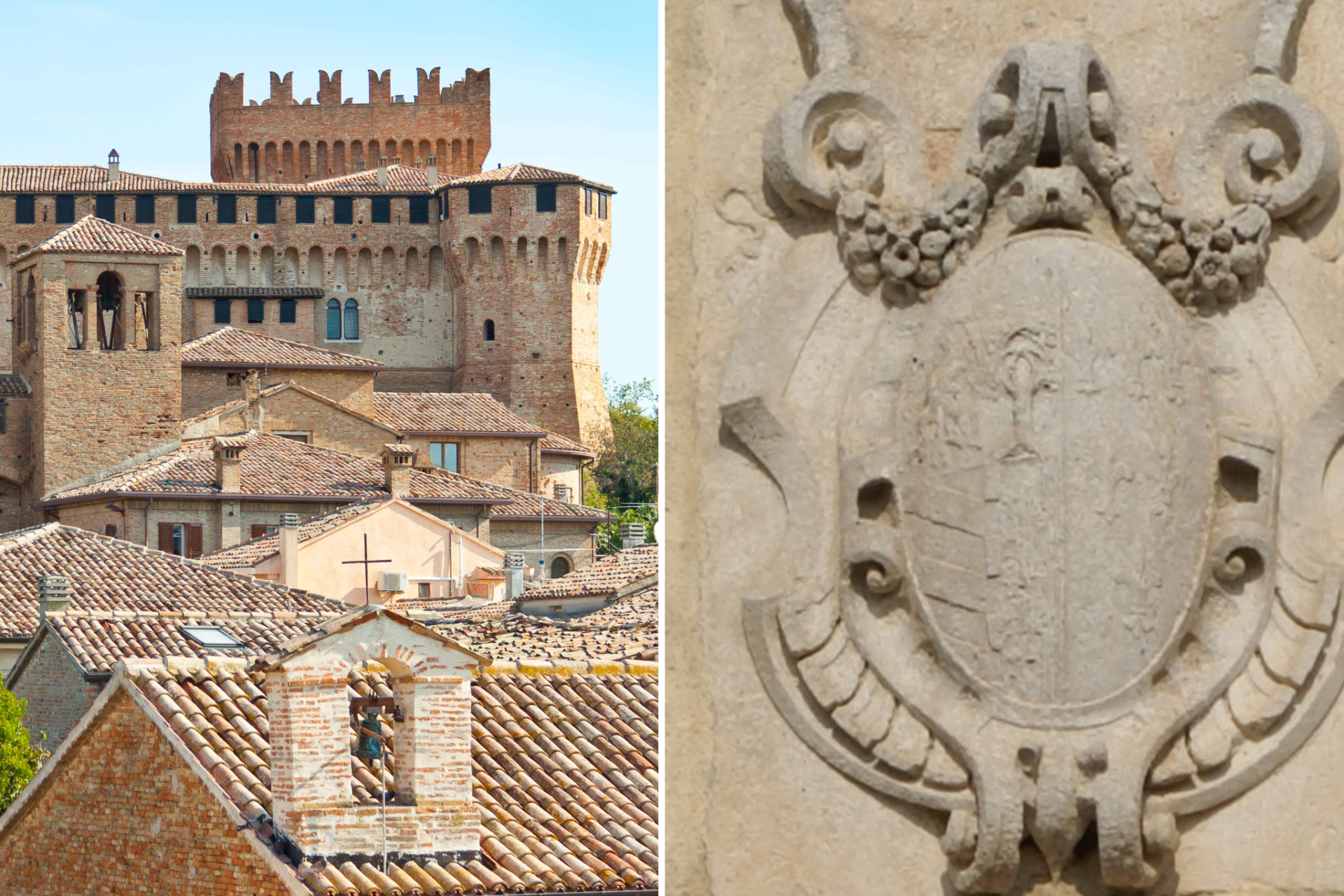 Gradara e il suo Castello - alla scoperta di antichi stemmi nobiliari
