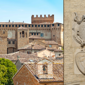 Gradara e il suo Castello - alla scoperta di antichi stemmi nobiliari